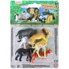 Zvířata divoká Safari 6cm plastové figurky zvířátka set 6ks blistr