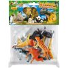 Zvířata divoká Safari 6,5 cm plastové figurky zvířátka set 10ks v sáčku