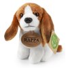 PLYŠ Pes sedící 12cm Eco-Friendly *PLYŠOVÉ HRAČKY*