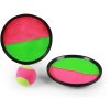 Hra Catch ball set 2 talíře se soft míčkem na suchý zip
