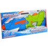 Pistole vodní stříkací 44cm se zásobníkem na vodu 2 barvy plast