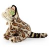 PLYŠ Ocelot sedící 28cm Eco-Friendly *PLYŠOVÉ HRAČKY*