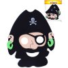 KARNEVAL Maska pirátská set 2 druhy v sáčku KARNEVALOVÝ DOPLNĚK