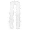 KARNEVAL Boa bílé s peřím 180cm *KARNEVALOVÝ DOPLNĚK*