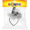 KARNEVAL Čelenka klobouček a pavoukem *KARNEVALOVÝ DOPLNĚK*