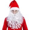 KARNEVAL Vousy Santa pro dospělé KARNEVALOVÝ DOPLNĚK