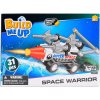 Stavebnice BuildMeUP Space Warrior 30-35 dílků 4 druhy plast