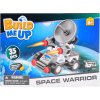 Stavebnice BuildMeUP Space Warrior 30-35 dílků 4 druhy plast