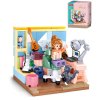 SLUBAN Mini Handcraft Studentský pokoj 216 dílků + 1 figurka STAVEBNICE