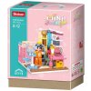 SLUBAN Mini Handcraft Dětský pokoj 210 dílků + 1 figurka STAVEBNICE