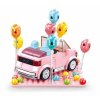 SLUBAN Mini Handcraft MiniQ Růžový kabriolet 245 dílků + 1 figurka STAVEBNICE