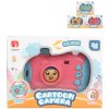 Fotoaparát dětský Cartoon Camera plast na baterie Světlo Zvuk