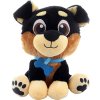 PLYŠ Pes veselý sedící 25cm flíček s kostičkou *PLYŠOVÉ HRAČKY*