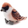 PLYŠ Pták Vrabec 18cm ECO *PLYŠOVÉ HRAČKY*