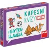 DINO Kapesní kvízy junior Chytrá hlavička cestovní CZ *SPOLEČENSKÉ HRY*