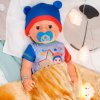 ZAPF BABY BORN Panenka Jonas 43cm miminko s 10 funkcemi set s doplňky