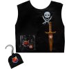 KARNEVAL Pirátská vesta dětká set s doplňky *KOSTÝM*