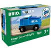 BRIO Nákladní lokomotiva na baterie doplněk k vláčkodráze 33130