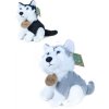 PLYŠ Pes husky 16cm Eco-Friendly 2 barvy *PLYŠOVÉ HRAČKY*