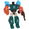 Auto závodní/robot Deformation Warrior transrobot set 2ks s doplňky 3 barvy