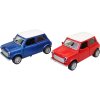 Auto kovové retro 11cm osobní automobil zpětný chod 6 druhů