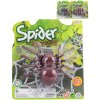 Pavouk lezoucí zvířátko natahovací na klíček plast 2 druhy