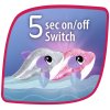SIMBA Delfín baby třpytivý na koupání do vany do vody na baterie Světlo