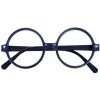 KARNEVAL Brýle čarodějnické kulaté černé *KARNEVALOVÝ DOPLNĚK*