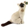 PLYŠ Kočka siamská 30cm sedící Eco-Friendly *PLYŠOVÉ HRAČKY*