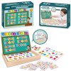 Puzzle edukační magnetické Číslice učíme se počítat v dřevěném boxu