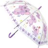 Deštník dětský holčičí průhledný Zvířátka vystřelovací různé druhy