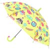 Deštník dětský barevný se sovičkami 83x66cm automatický 6 druhů