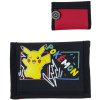 Peněženka dětská rozkládací Pokémon Pikachu černá