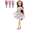 Dreameez mini panenka fashion dlouhé vlasy v kornoutku 4 druhy