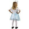 KARNEVAL Šaty zimní víla tutu sukýnka s čelenkou 3-7 let (104-146cm) *KOSTÝM*