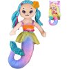 Panenka textilní hadrová mořská panna látková zpívá mluví na baterie Zvuk CZ