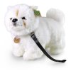 PLYŠ Pes Čau-čau 30cm na vodítku Eco-Friendly *PLYŠOVÉ HRAČKY*