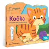 ALBI Kouzelné čtení Kniha interaktivní Kočka baby minikniha tvarovaná