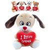 PLYŠ Zvířátko se srdíčkem I Love You 4 druhy *PLYŠOVÉ HRAČKY*