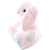 PLYŠ Králík růžový sedící 23cm *PLYŠOVÉ HRAČKY*