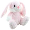 PLYŠ Králík růžový sedící 23cm *PLYŠOVÉ HRAČKY*