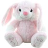 PLYŠ Králík růžový sedící 23cm *PLYŠOVÉ HRAČKY*