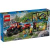 LEGO CITY Auto hasičský vůz 4x4 a záchranný člun 60412 STAVEBNICE