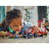 LEGO CITY Auto hasičský vůz 4x4 a záchranný člun 60412 STAVEBNICE