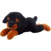 PLYŠ Pes ležící tmavý 40cm *PLYŠOVÉ HRAČKY*