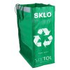 Tašky na tříděný odpad SORT EASY 3 SLIM, 18x30x40 cm, 3 x 22 l, 3 ks SIXTOL