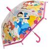 Deštník dětský Disney Princezny 60x65cm manuální transparentní holčičí