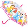 Deštník dětský Disney Princezny 60x65cm manuální transparentní holčičí