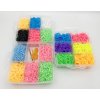 UDĚLEJ SI NÁRAMEK Gumičky LOOM BANDS 3000ks set s doplňky velký box