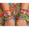UDĚLEJ SI NÁRAMEK Gumičky LOOM BANDS 3000ks set s doplňky velký box